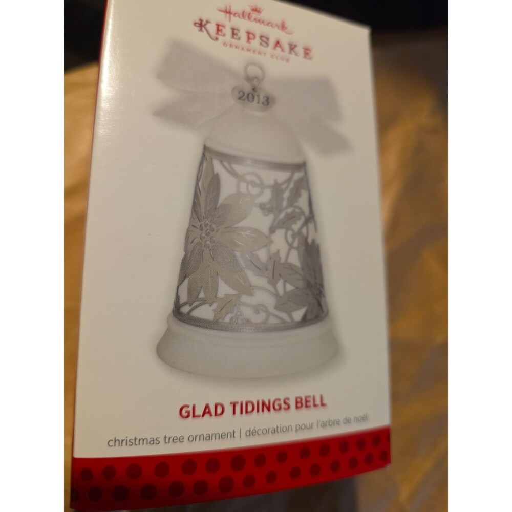 Hallmark 2013 Keepsake Ornament Glad Tidings Bell